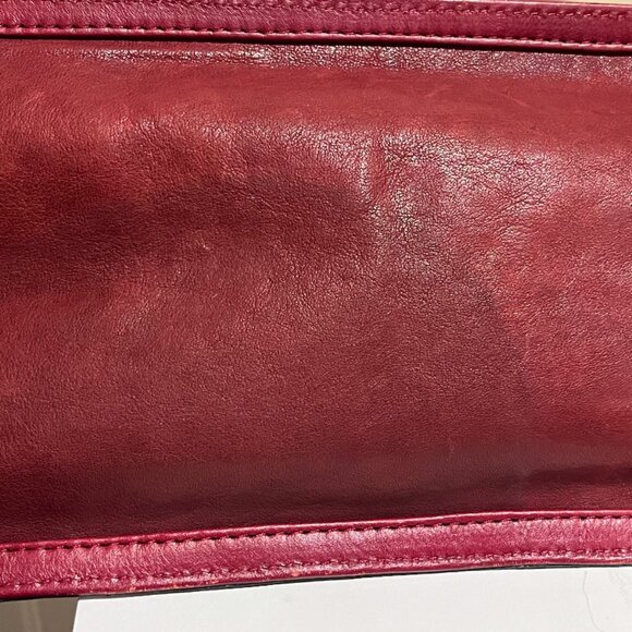 Marc by Marc Jacobs Large Red Leather tote with snakeskin detais - Picture 9 of 10